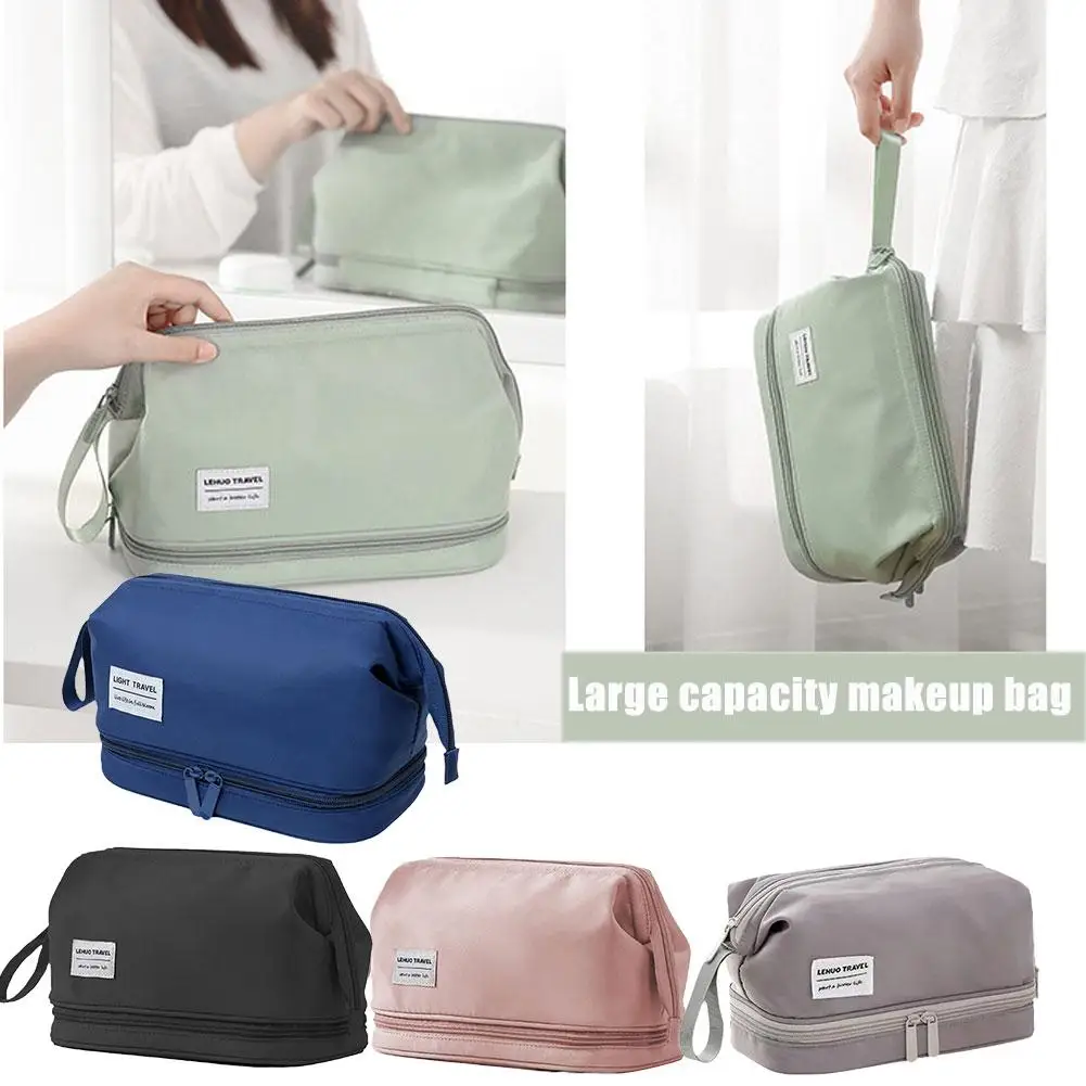 Large Travel Cosmetic Bag for Women Leather Makeup Organizer Female Toiletry Kit Bags Make Up Case Storage Pouch Luxury Lad U4K5
Large Travel Cosmetic Bag for Women Leather Makeup Organizer Female Toiletry Kit Bags Make Up Case Storage Pouch Luxury Lad U4K5