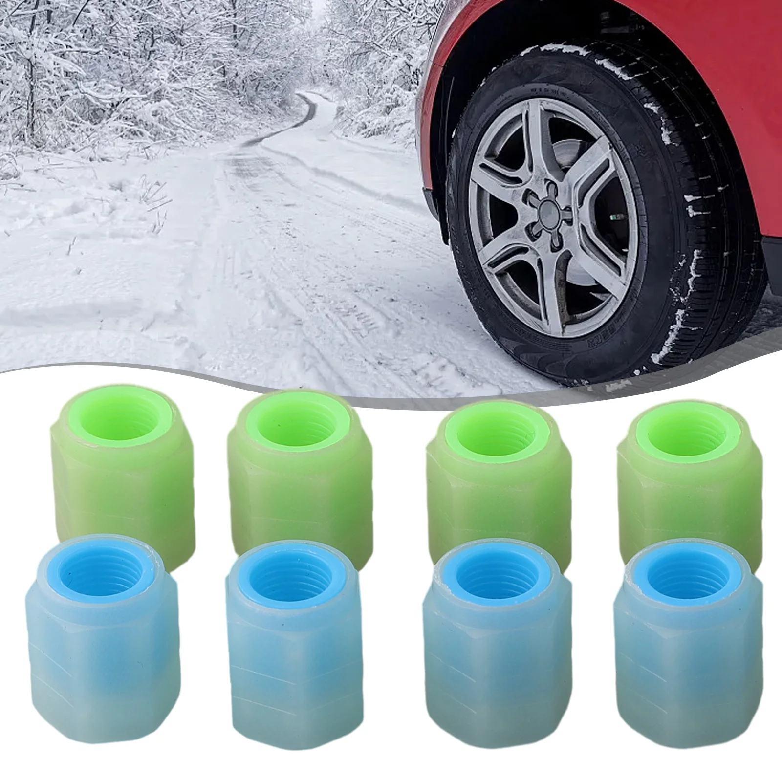 Tire Valve Stem Covers Tire Valve Stem Cap Luminous Cover Luminous Tight Leak-proof Seal Universal Blue High Quality SUVs
Tire Valve Stem Covers Tire Valve Stem Cap Luminous Cover Luminous Tight Leak-proof Seal Universal Blue High Quality SUVs