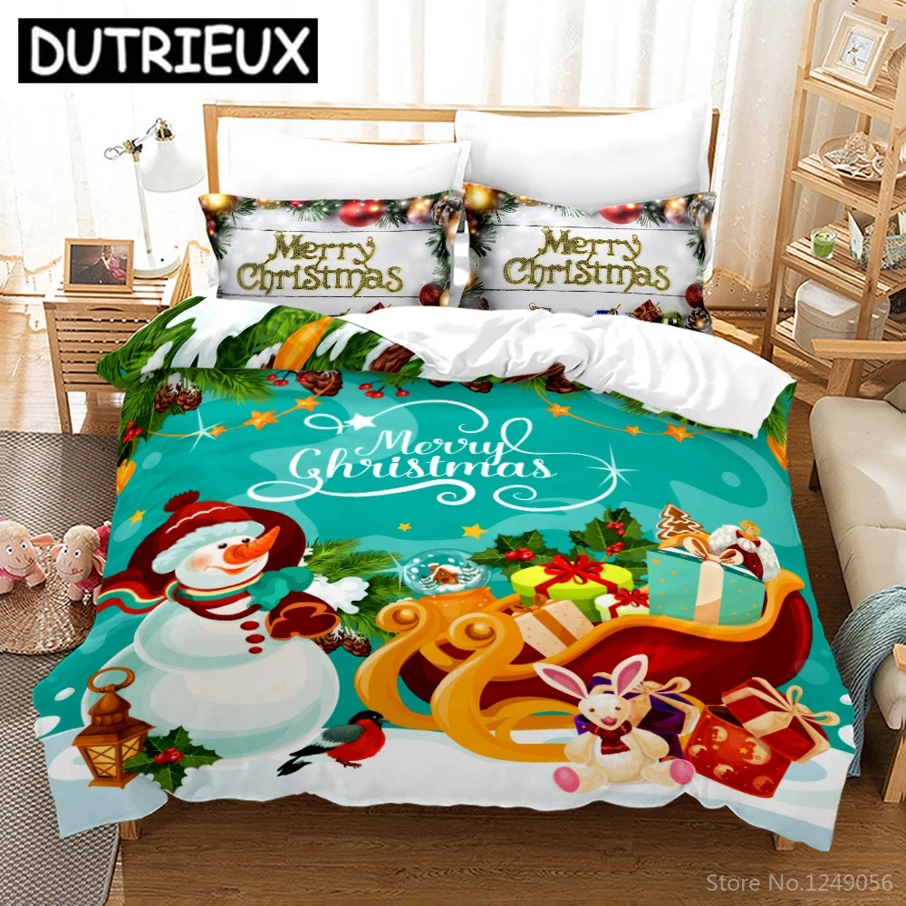 New Merry Christmas Printed 3d Bedding Set Boys/Girls/Adult Elegant Christmas Gift Twin Full Queen King Size For Bedroom Decors
New Merry Christmas Printed 3d Bedding Set Boys/Girls/Adult Elegant Christmas Gift Twin Full Queen King Size For Bedroom Decors