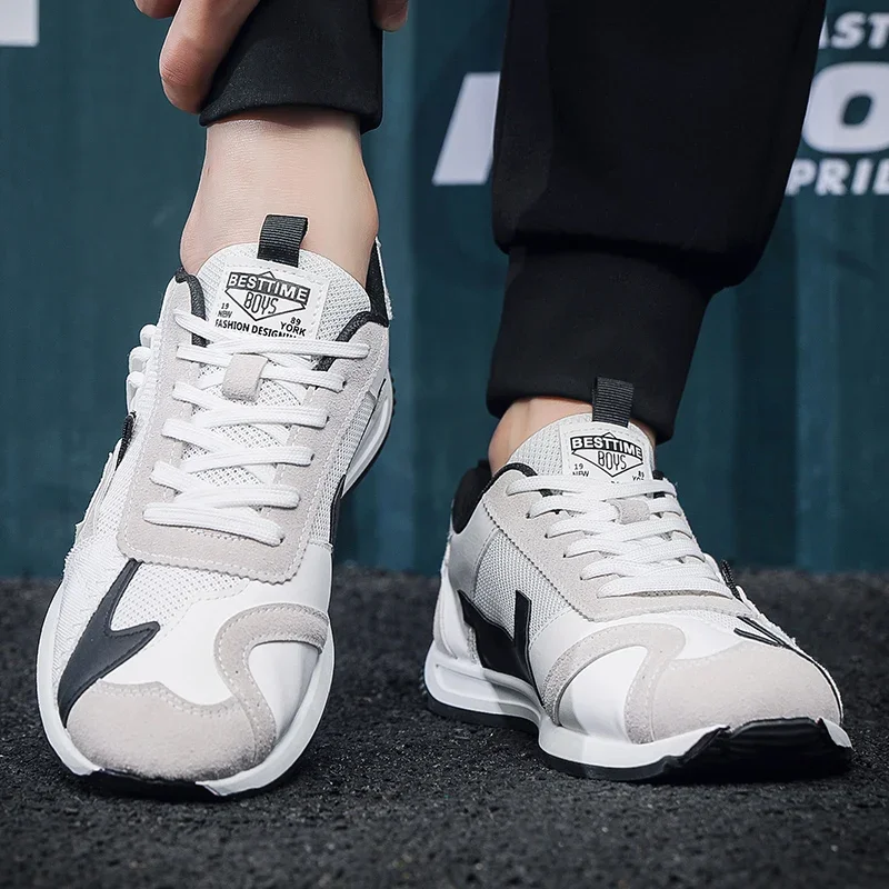 Mesh Casual Sneakers For Men Comfortable Sport Walking Shoes Male Breathable Running Flat Shoes Men British Style Sneakers
Mesh Casual Sneakers For Men Comfortable Sport Walking Shoes Male Breathable Running Flat Shoes Men British Style Sneakers