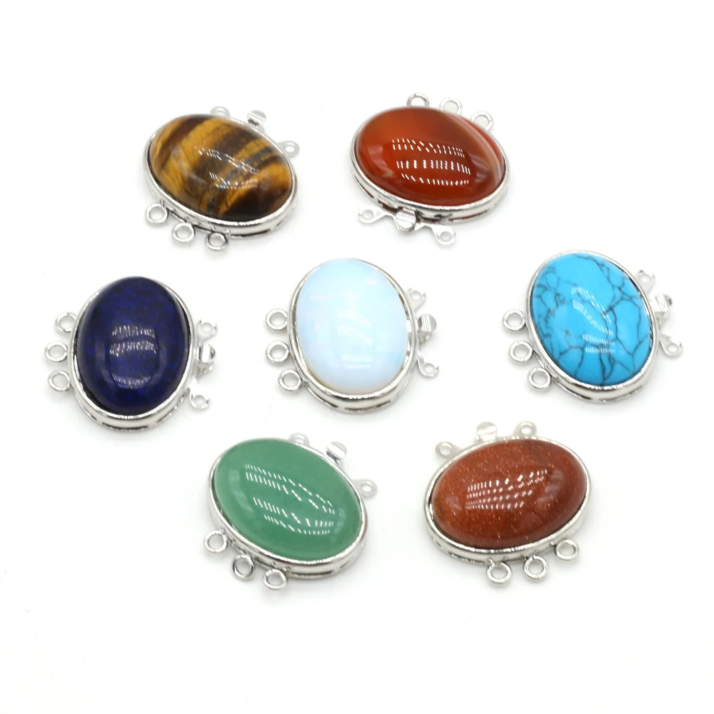 1pcs Natural Egg Shape Alloy Lapis Lazuli Green Aventurines Stone Connector Pendant For Women Jewelry Necklace Gift Size 26x26mm
1pcs Natural Egg Shape Alloy Lapis Lazuli Green Aventurines Stone Connector Pendant For Women Jewelry Necklace Gift Size 26x26mm
