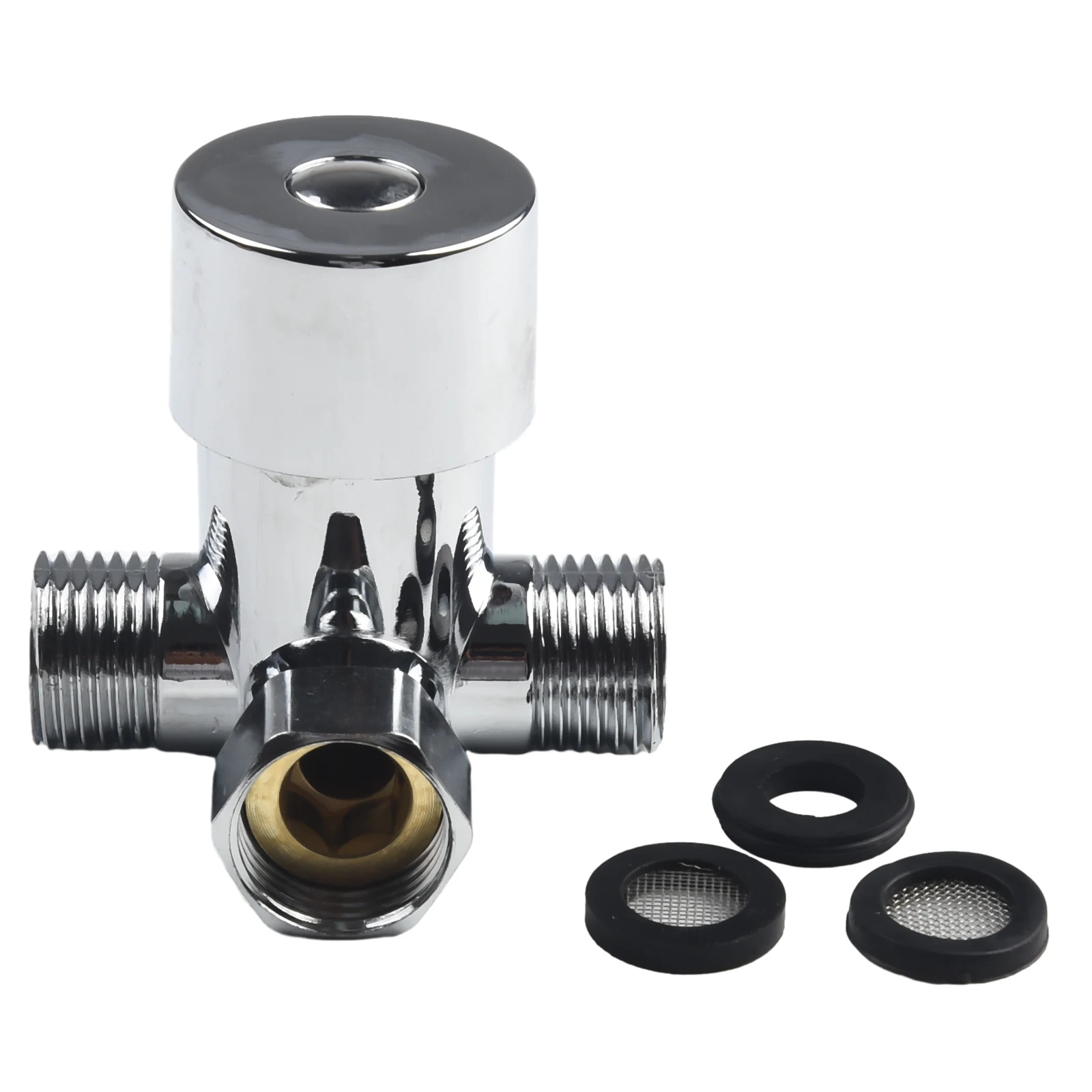 Inlet Valve Mixing Valve Induction Tap Thermostatic Thickened Brass Wash Basin Water Valver Adjustable High Quality
Inlet Valve Mixing Valve Induction Tap Thermostatic Thickened Brass Wash Basin Water Valver Adjustable High Quality