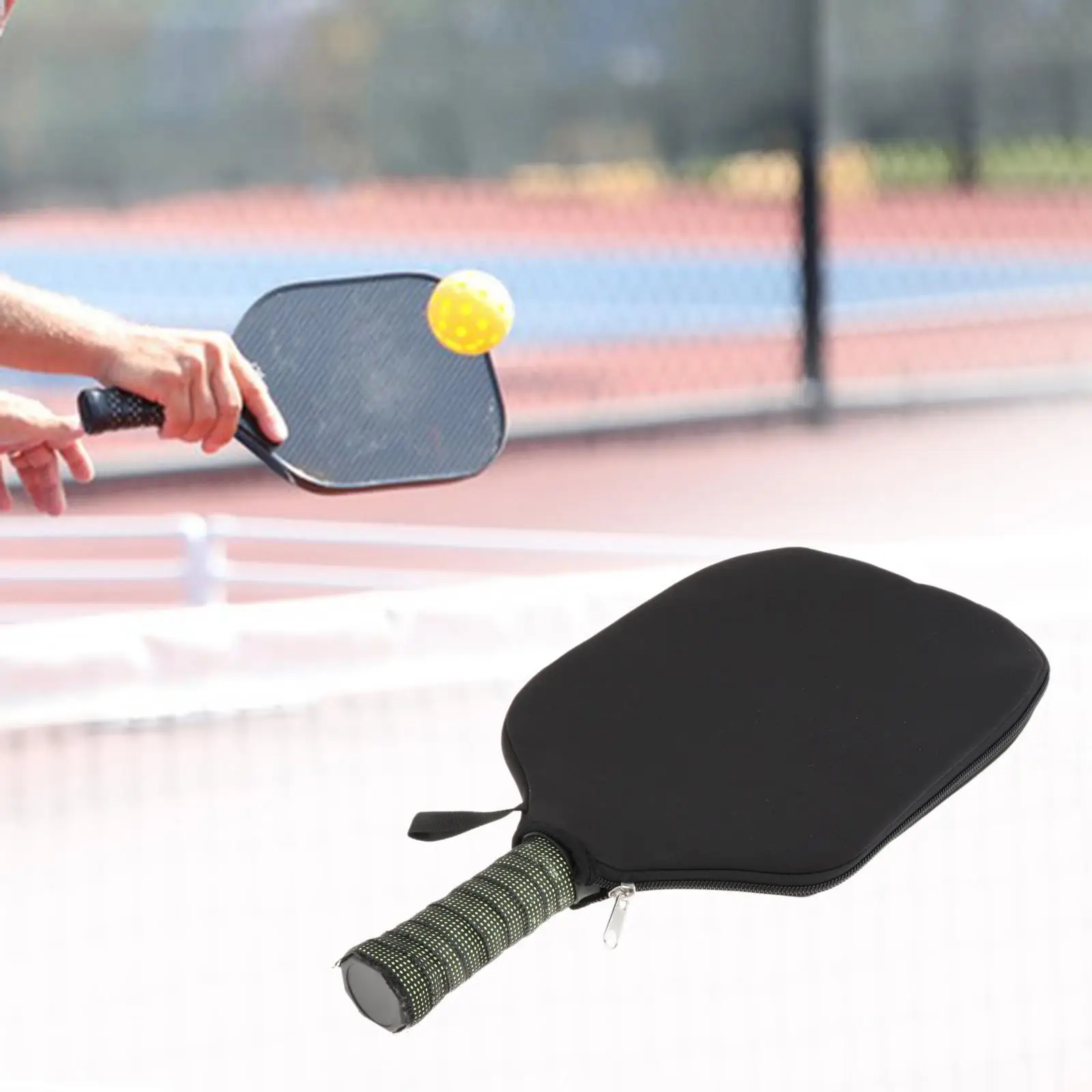 Чехол для ракетки Pickleball, защитный чехол, Портативный прочный Чехол для ракетки на молнии, защитный чехол для спортивных тренировок
Чехол для ракетки Pickleball, защитный чехол, Портативный прочный Чехол для ракетки на молнии, защитный чехол для спортивных тренировок