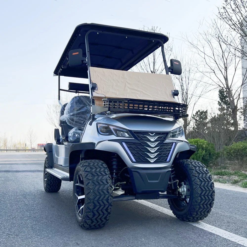 2024 Latest Design 4 Seater Electric Golf Cart Max 120Km 72V/48V Lithium Sound Bar Speaker Electric Golf Cart Club Car
2024 Latest Design 4 Seater Electric Golf Cart Max 120Km 72V/48V Lithium Sound Bar Speaker Electric Golf Cart Club Car