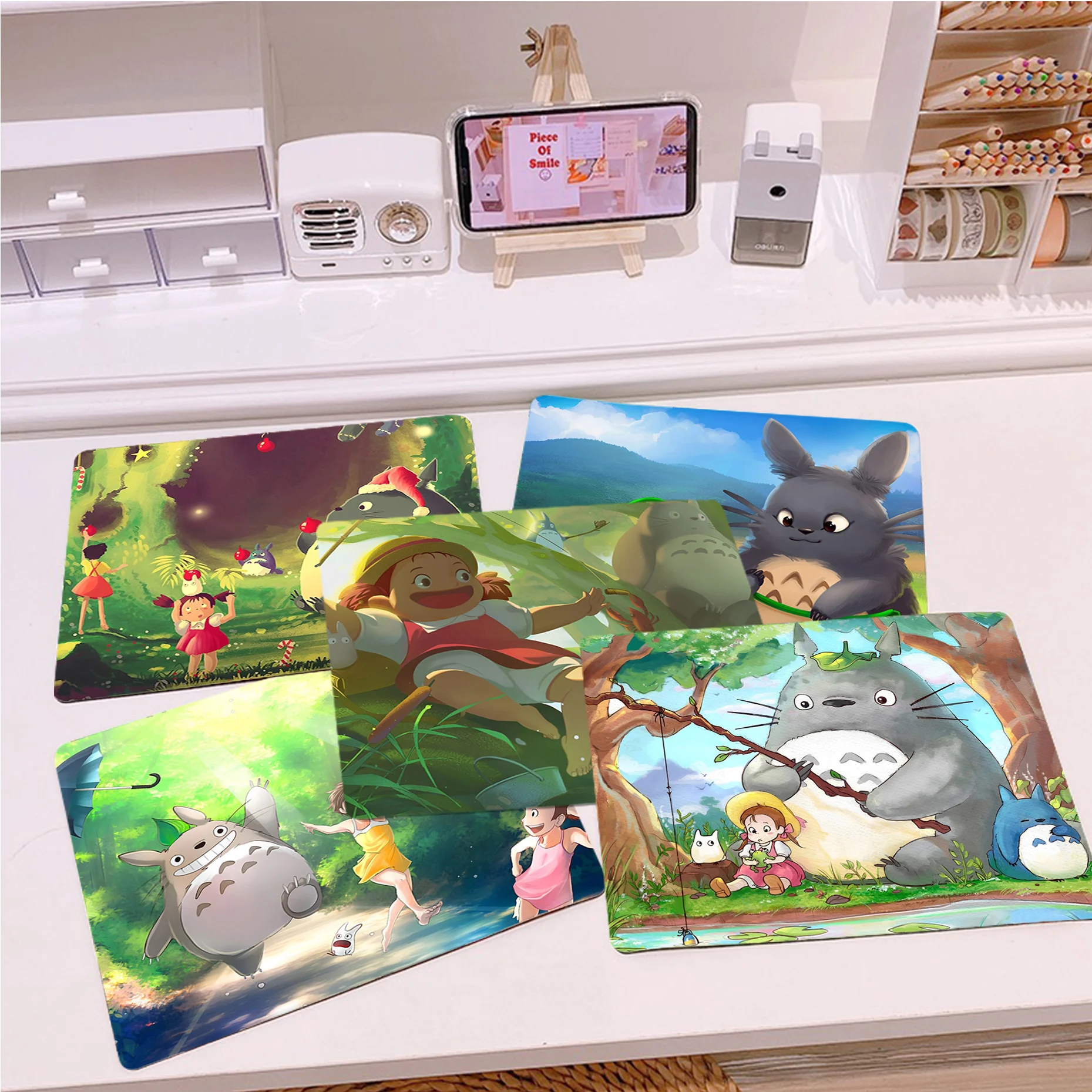 Spirited Away Totoro Mousepad Small Office Computer Desk Mat Table Keyboard Big Mouse Pad Laptop Cushion Deskpad Home Decor
Spirited Away Totoro Mousepad Small Office Computer Desk Mat Table Keyboard Big Mouse Pad Laptop Cushion Deskpad Home Decor