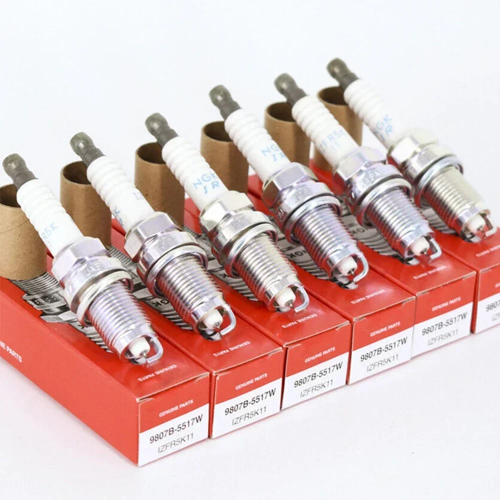 9807B-5517W IZFR5K11 4/6Pcs Iridium Spark Plug For Honda Odyssey Pilot Ridgeline Saturn Vue Acura MDX Ignition Candles
9807B-5517W IZFR5K11 4/6Pcs Iridium Spark Plug For Honda Odyssey Pilot Ridgeline Saturn Vue Acura MDX Ignition Candles
