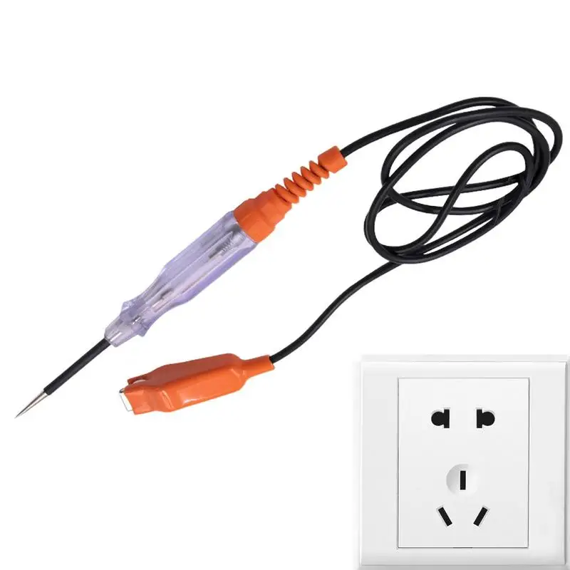 Fuse Tester Auto Car 6-24V Voltage Pen With Extended Wire Vehicle Volt Probe Pen Test Tool For Automotive Headlights Taillights
Fuse Tester Auto Car 6-24V Voltage Pen With Extended Wire Vehicle Volt Probe Pen Test Tool For Automotive Headlights Taillights