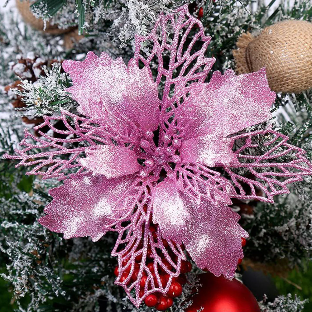 Party Flower Christmas Flower Garden Hanging Plastic 16cm 1Pc Christmas Cloth Glitter Flower Poinsettia Wedding
Party Flower Christmas Flower Garden Hanging Plastic 16cm 1Pc Christmas Cloth Glitter Flower Poinsettia Wedding