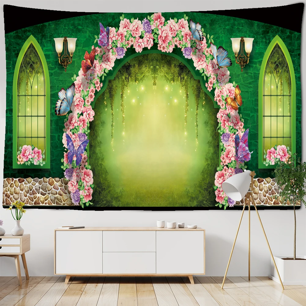 Dream Forest Plants Tapestry Wall Hanging psychedelic Scene Home Decor Festival Party Art Tapestries Background Cloth Wall Rug
Dream Forest Plants Tapestry Wall Hanging psychedelic Scene Home Decor Festival Party Art Tapestries Background Cloth Wall Rug