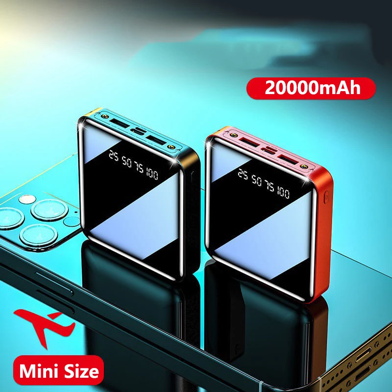 20000mAh Mini Power Bank Portable Charger External Battery Pack Powerbank for iPhone 15 14 X Samsung S23 Huawei Xiaomi Poverbank
20000mAh Mini Power Bank Portable Charger External Battery Pack Powerbank for iPhone 15 14 X Samsung S23 Huawei Xiaomi Poverbank