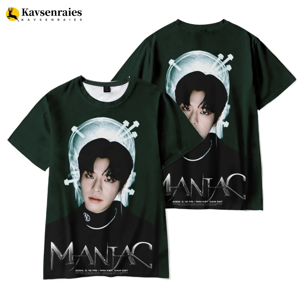 2023 New Stray Kids Bang Chan 3D Print T-shirt Men Women Fashion Casual Harajuku Streetwear Tops Kpop Band SKZ Oddinary T Shirt
2023 New Stray Kids Bang Chan 3D Print T-shirt Men Women Fashion Casual Harajuku Streetwear Tops Kpop Band SKZ Oddinary T Shirt