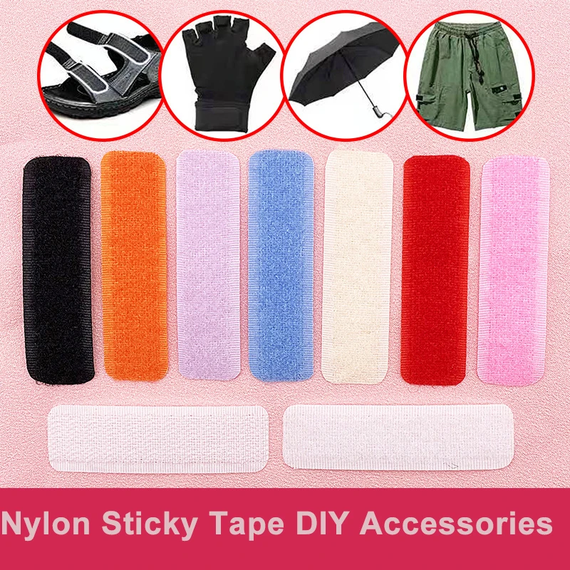 Paste Tape Nylon Blended Accessories Multi-Color Hook Surface Wool Surface Non-Stick Fixed Self-Adhesive Diy Sewing Accessories
Paste Tape Nylon Blended Accessories Multi-Color Hook Surface Wool Surface Non-Stick Fixed Self-Adhesive Diy Sewing Accessories
