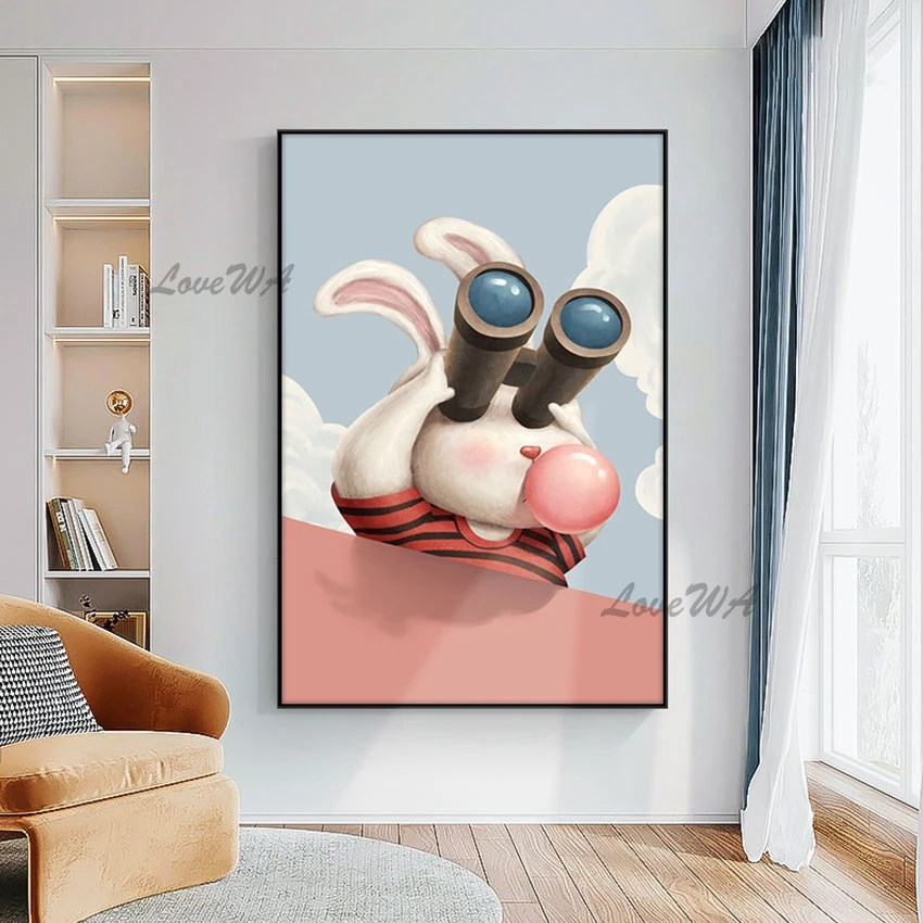 3d абстрактный кролик, мультфильмы, украшение для отеля, настенное искусство, холст, живопись без рамки, милое животное, ручной рисунок, акриловая текстура
3d абстрактный кролик, мультфильмы, украшение для отеля, настенное искусство, холст, живопись без рамки, милое животное, ручной рисунок, акриловая текстура