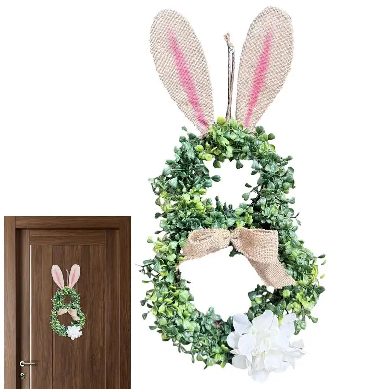 Bunny Door Wreath Bunny Decorations For Birthday Party With Bow Knot And White Flower Rabbit Shaped Plant Branch Spring Decor
Bunny Door Wreath Bunny Decorations For Birthday Party With Bow Knot And White Flower Rabbit Shaped Plant Branch Spring Decor
