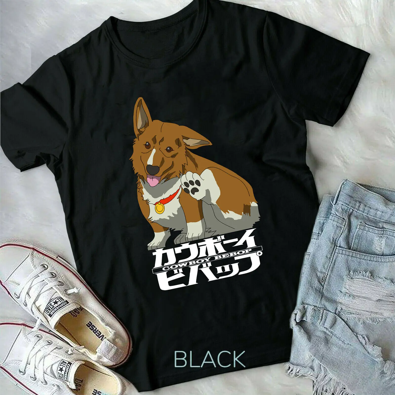 Футболка Corgi Ein Cowboy Bebop, футболка Cowboy Bebop из аниме, новая футболка унисекс
Футболка Corgi Ein Cowboy Bebop, футболка Cowboy Bebop из аниме, новая футболка унисекс