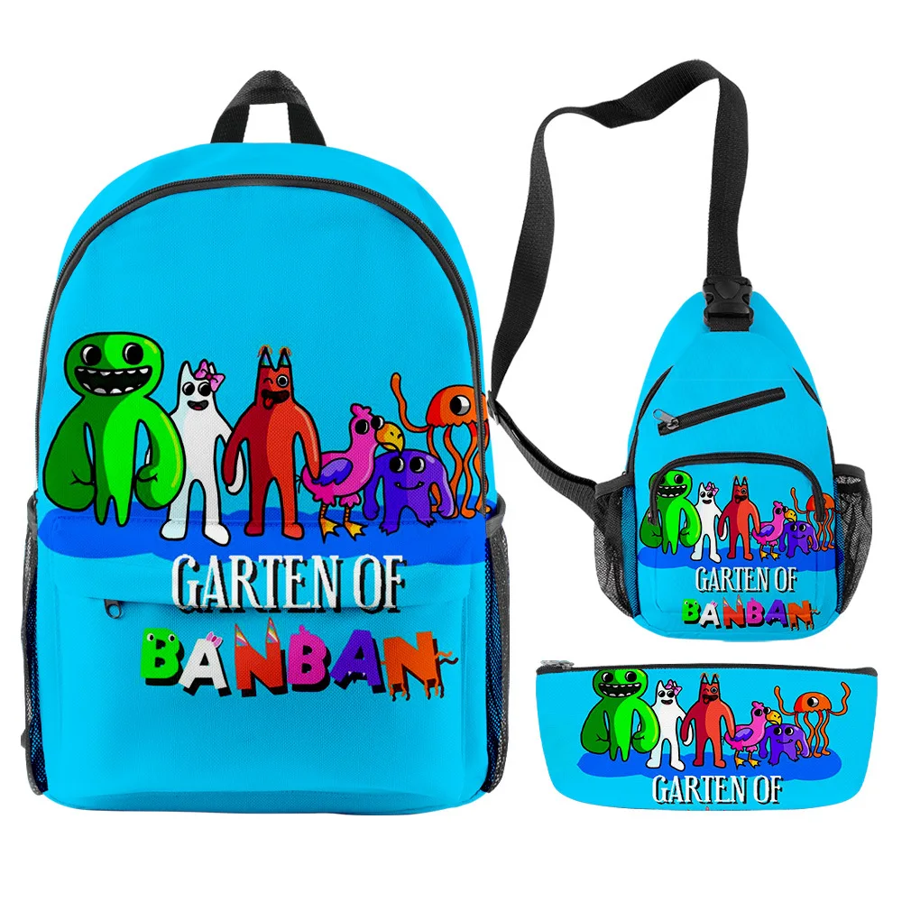 Three-piece Set Garten of Banban Banban Garden Primary and Secondary School Students Schoolbag Backpack Pencil Bag Satchel
Three-piece Set Garten of Banban Banban Garden Primary and Secondary School Students Schoolbag Backpack Pencil Bag Satchel