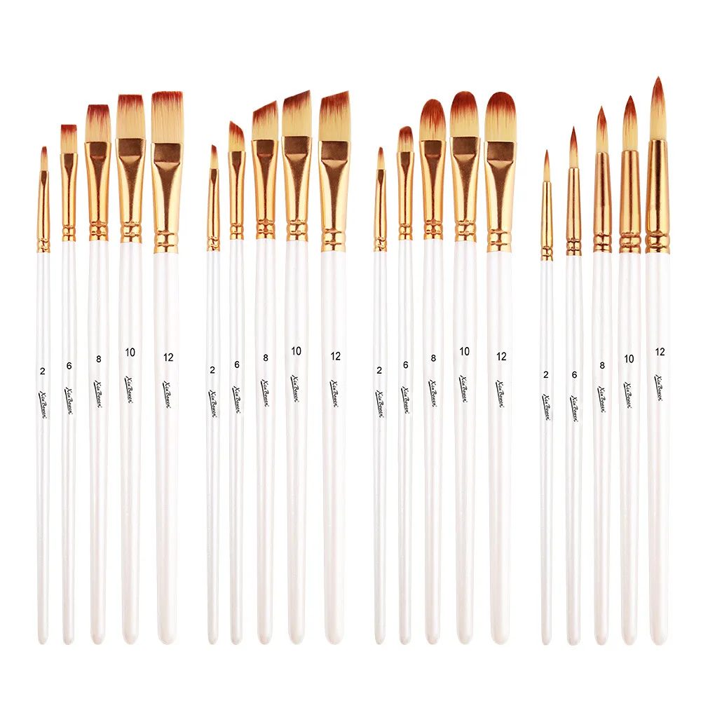 New 5pcs/pack Paint Brushes Set Painting Art Brush for Acrylic Oil Watercolor Artist Professional Painting Kits
New 5pcs/pack Paint Brushes Set Painting Art Brush for Acrylic Oil Watercolor Artist Professional Painting Kits