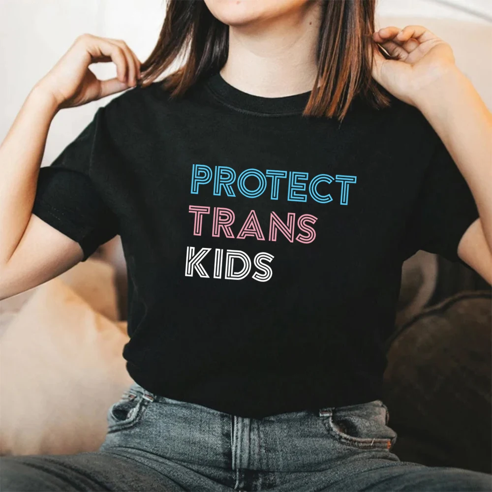 Футболка с защитой детей, футболка с защитой Trans Kids, футболка с защитой прав, женские футболки, футболка с коротким рукавом, футболка с гордостью, уличный Топ
Футболка с защитой детей, футболка с защитой Trans Kids, футболка с защитой прав, женские футболки, футболка с коротким рукавом, футболка с гордостью, уличный Топ