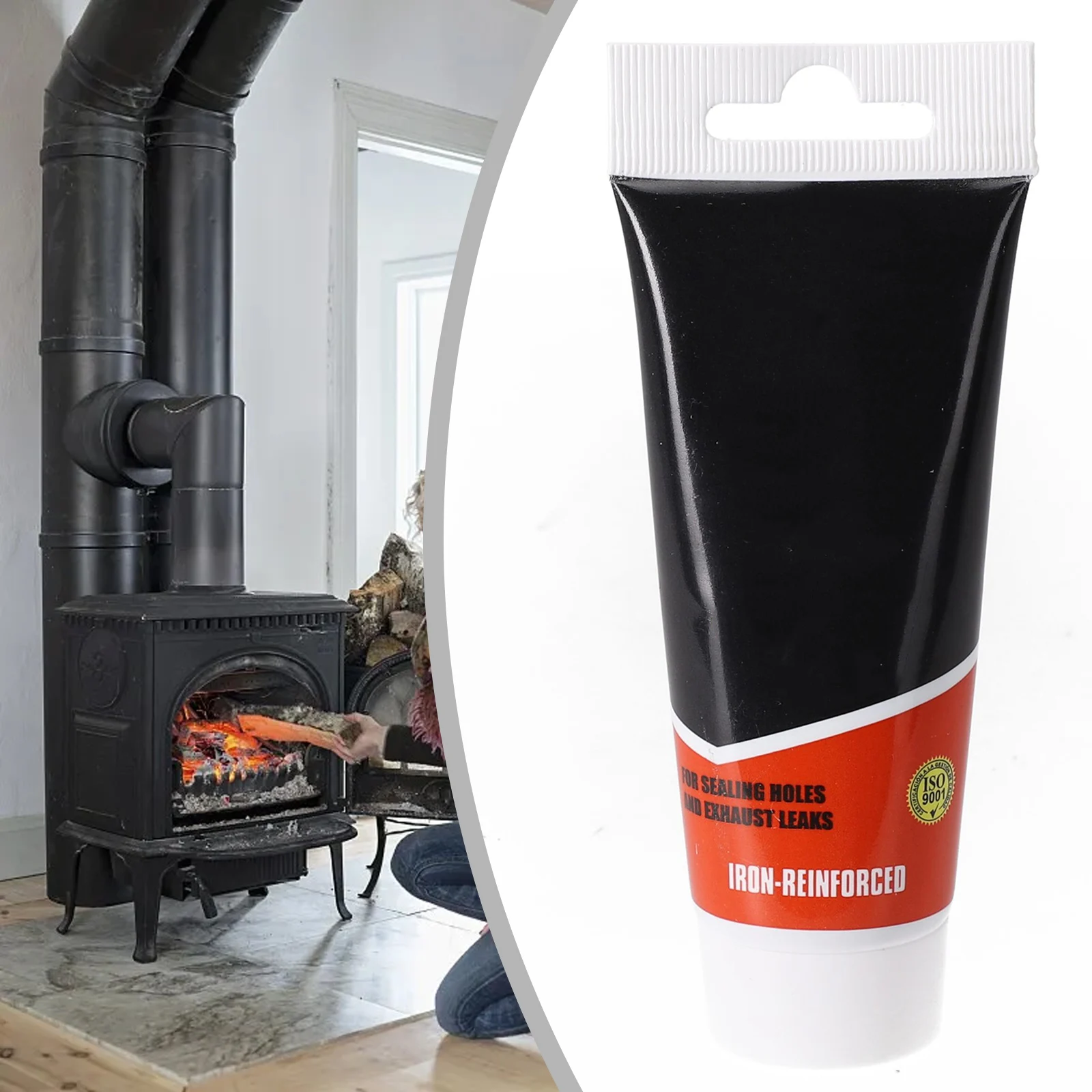 Fireplaces Stove BBQ Accessories Rope Glue Seal Black Heat Resistant Good Adhesion 75ml 1100° To Bond Refractory Components
Fireplaces Stove BBQ Accessories Rope Glue Seal Black Heat Resistant Good Adhesion 75ml 1100° To Bond Refractory Components