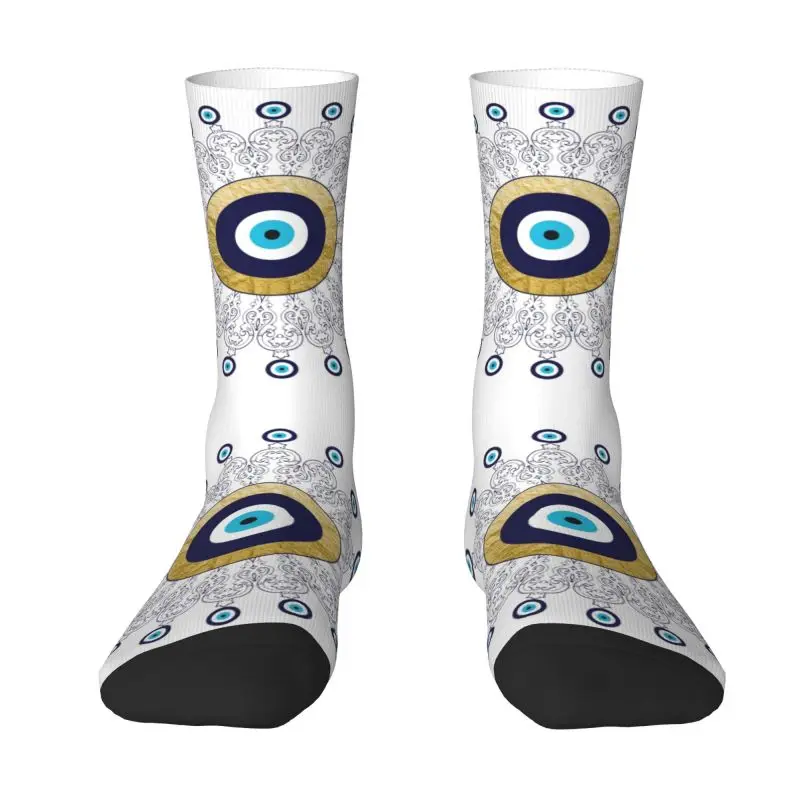 Kawaii Printing Evil Eye Mandala In Gold And Blue Socks for Men Women Stretch Summer Autumn Winter Lucky Charm Amulet Crew Socks
Kawaii Printing Evil Eye Mandala In Gold And Blue Socks for Men Women Stretch Summer Autumn Winter Lucky Charm Amulet Crew Socks