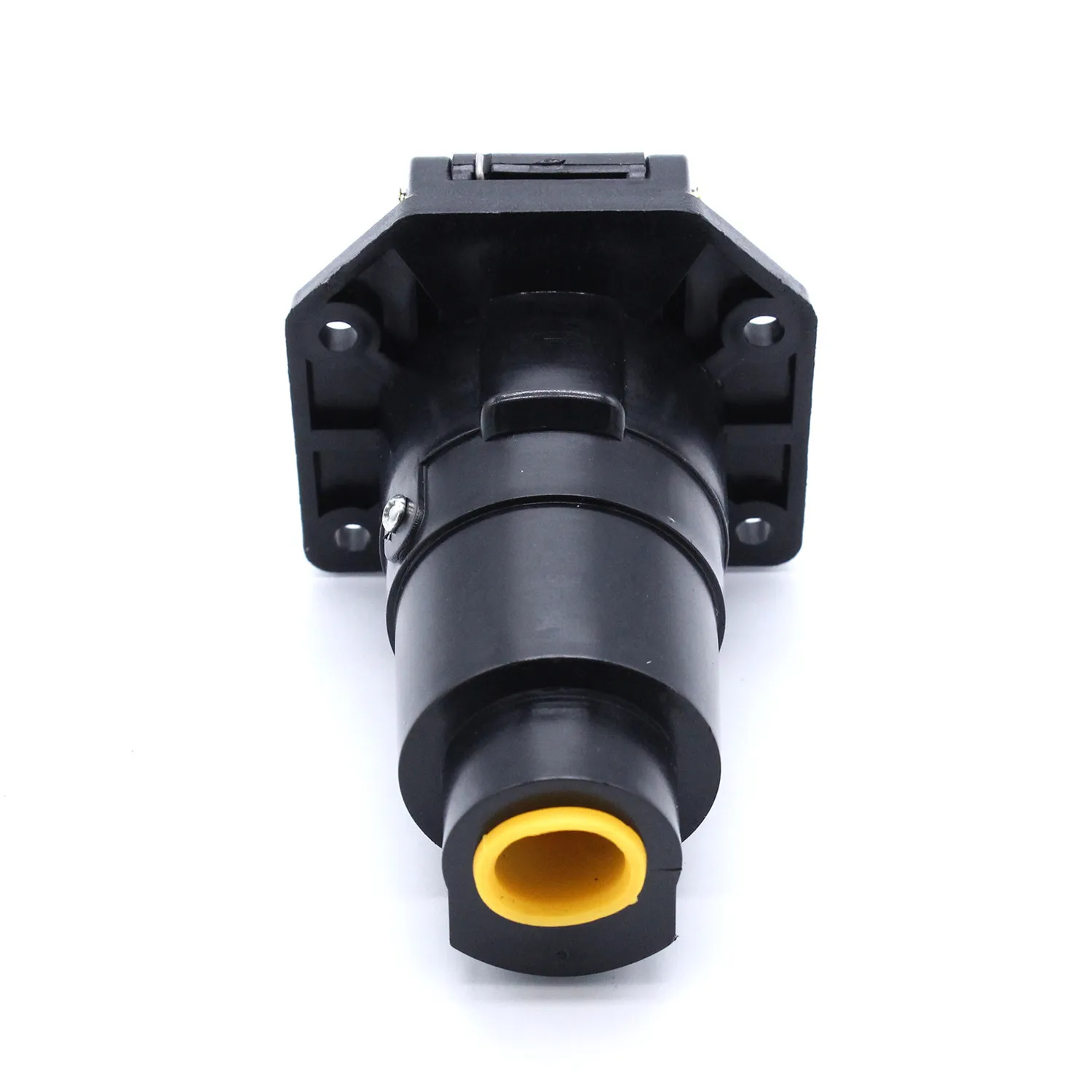 Car 12V 7 Pin Round Trailer Plug Socket Adapter Wiring Connector 7-way RV Trailer Connector for American Auto Parts Black
Car 12V 7 Pin Round Trailer Plug Socket Adapter Wiring Connector 7-way RV Trailer Connector for American Auto Parts Black
