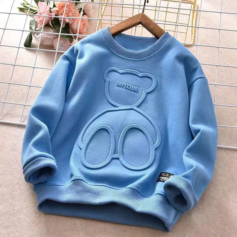 New Boys T-shirts Autumn Winter Children Clothes Girls Long Sleeve Kids Sweatshirt Baby 3D Stereoscopic Pattern Bear Tops O-neck
New Boys T-shirts Autumn Winter Children Clothes Girls Long Sleeve Kids Sweatshirt Baby 3D Stereoscopic Pattern Bear Tops O-neck