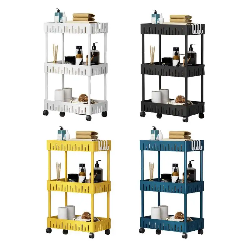 3 Tier Rolling Utility Cart 360 Degree Rotatable Storage Shelves Multi-functional Storage Cart Kitchen Bedroom Organizers
3 Tier Rolling Utility Cart 360 Degree Rotatable Storage Shelves Multi-functional Storage Cart Kitchen Bedroom Organizers