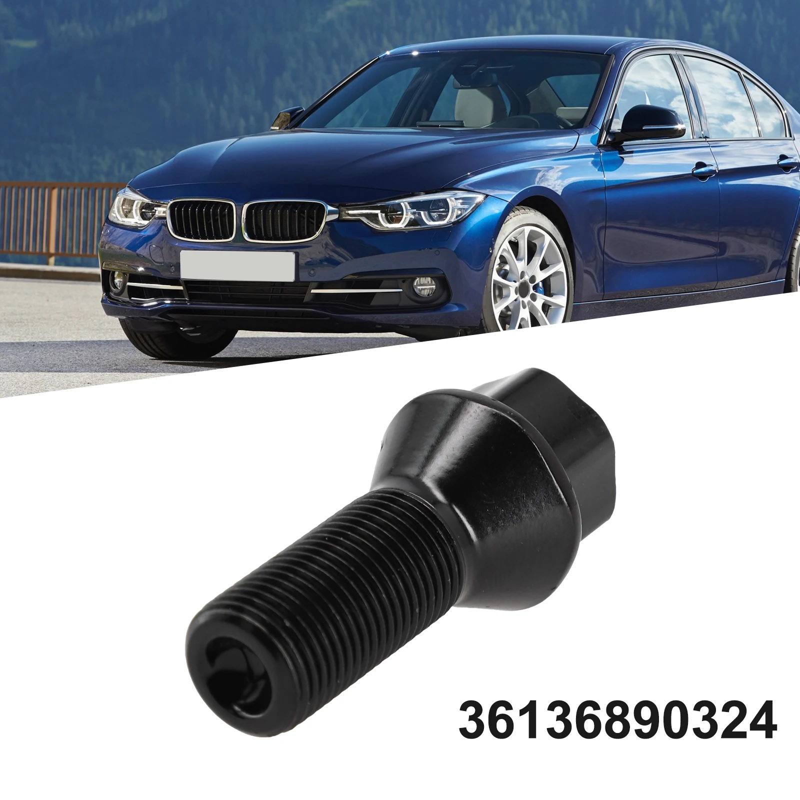 New Black Car Wheel Lug Bolt Nut For BMW F25 X3 E70 X5 36136890324 Wheel Nut Stud Bolt M14X1.25 Nuts Bolts Auto Accessories
New Black Car Wheel Lug Bolt Nut For BMW F25 X3 E70 X5 36136890324 Wheel Nut Stud Bolt M14X1.25 Nuts Bolts Auto Accessories