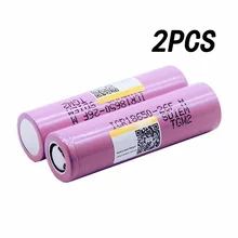 

2pcs 18650 2600mAh Li-ion battery ICR18650-26FM 3.7V rechargeable 18650 battery