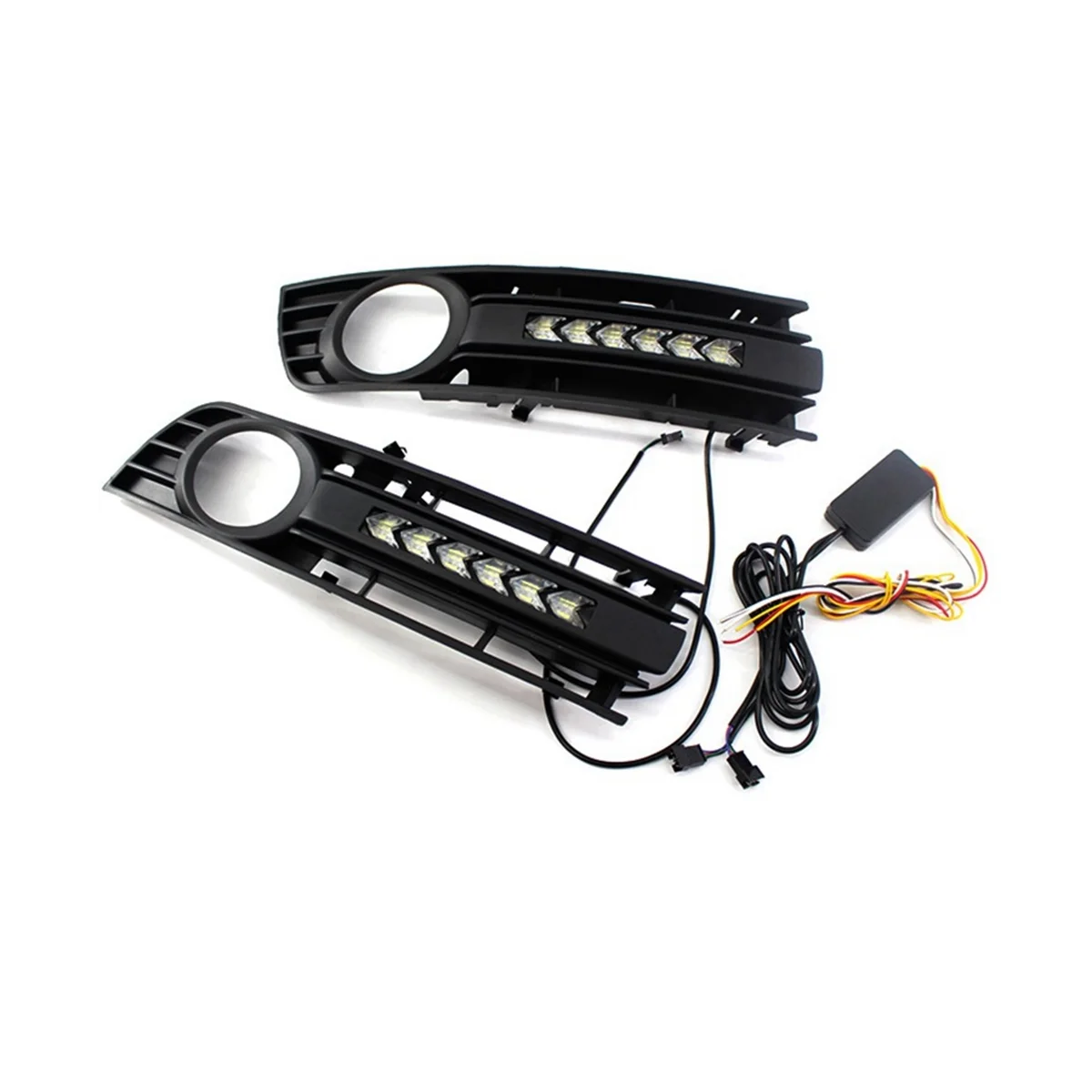 Front Fog Light LED Daytime Running Light Grille Fog Light Frame Car for Audi A4 B6 2001-2005 8E0807681 8E0807682 A
Front Fog Light LED Daytime Running Light Grille Fog Light Frame Car for Audi A4 B6 2001-2005 8E0807681 8E0807682 A