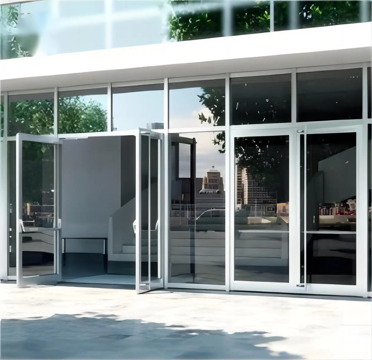 Sixinalu Exterior Doors for House Thermal Break Aluminum Doors Double Glazed Patio Doors Retractable Aluminum Glass Door
Sixinalu Exterior Doors for House Thermal Break Aluminum Doors Double Glazed Patio Doors Retractable Aluminum Glass Door