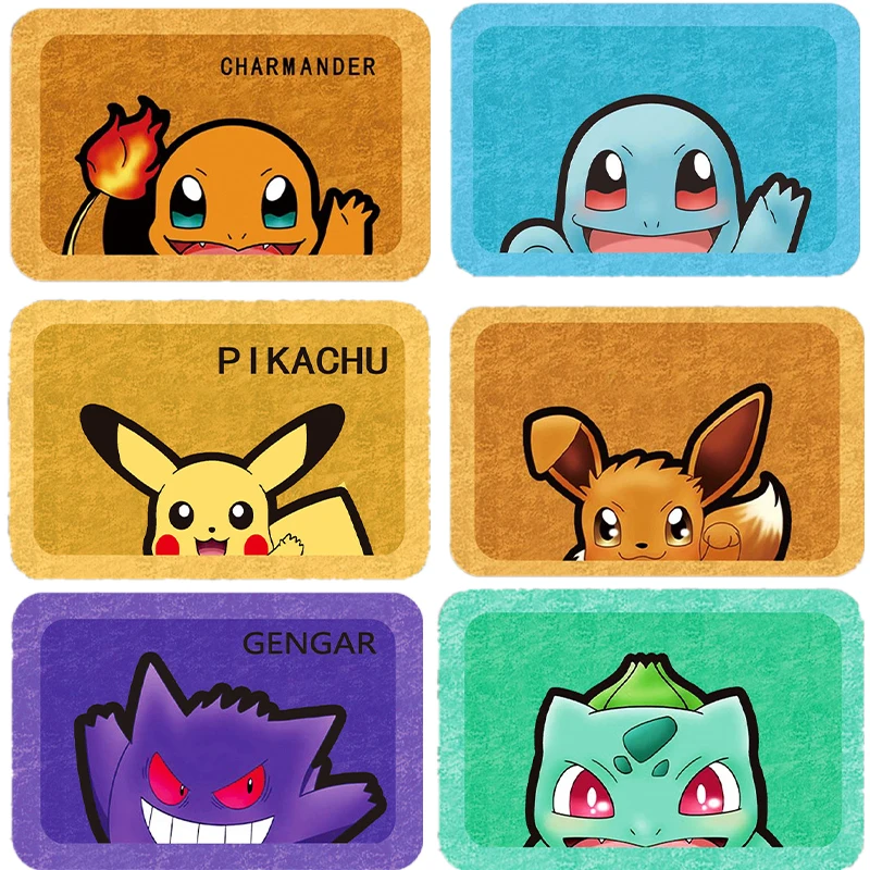 Anime Pikachu Floor Mat Kawaii Charizard Squirrel Doll Soft Bathroom Non-Slip Mats Cartoon Shower Room Living Room Home Decor
Anime Pikachu Floor Mat Kawaii Charizard Squirrel Doll Soft Bathroom Non-Slip Mats Cartoon Shower Room Living Room Home Decor