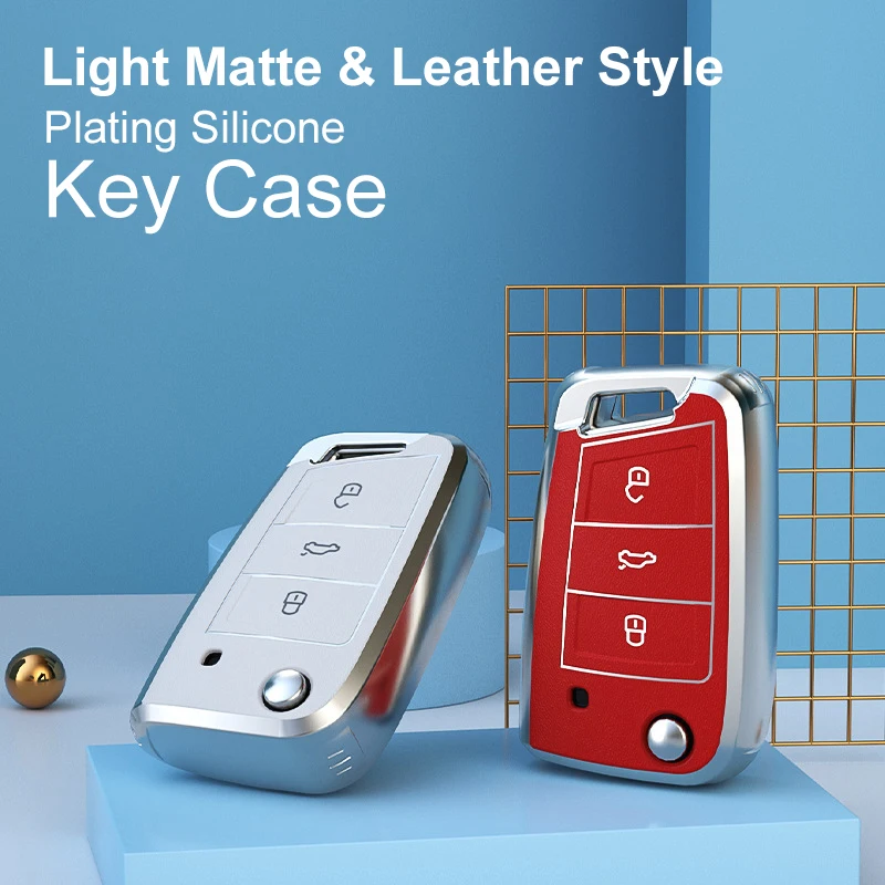 Leather Car Key Cover Case Fob For Volkswagen Vw Golf 7 GTI MK7 R Touran Skoda Octavia 3 Superb Karoq Kodiaq Seat Leon MK3 Ateca
Leather Car Key Cover Case Fob For Volkswagen Vw Golf 7 GTI MK7 R Touran Skoda Octavia 3 Superb Karoq Kodiaq Seat Leon MK3 Ateca