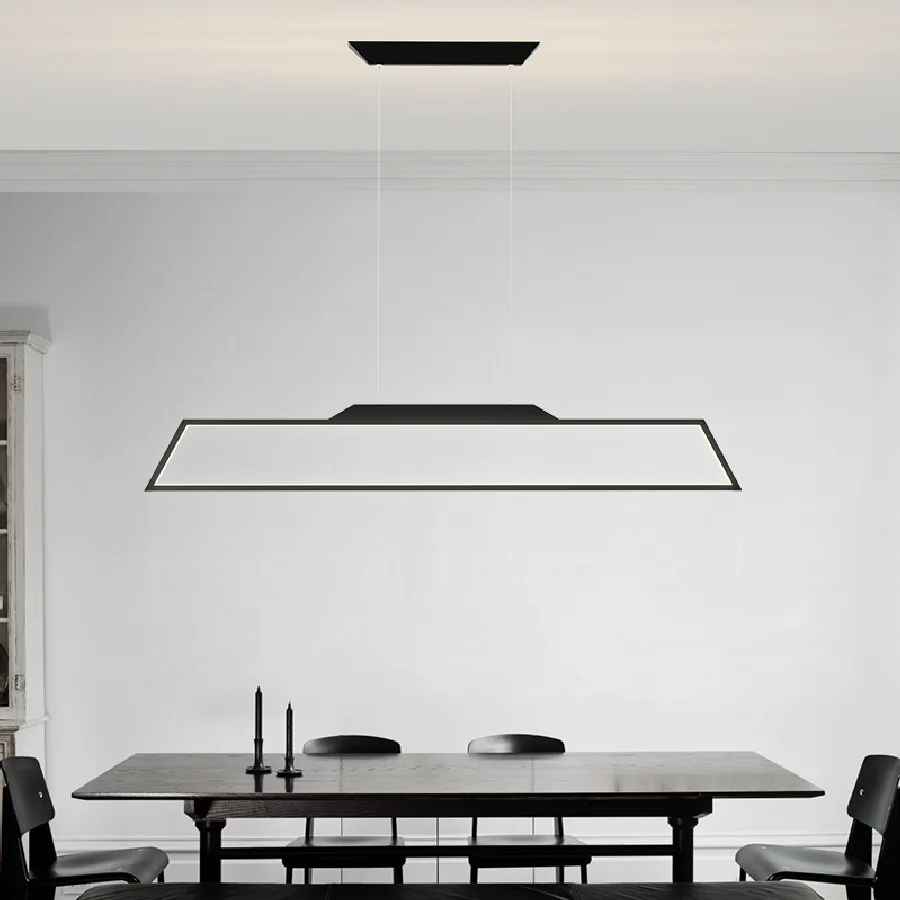 Modern LED Rectangular Chandelier Is Suitable For Restaurant Kitchen Nordic Chandelier Office Lamp Bar Lighting Study Room Lamp
Modern LED Rectangular Chandelier Is Suitable For Restaurant Kitchen Nordic Chandelier Office Lamp Bar Lighting Study Room Lamp