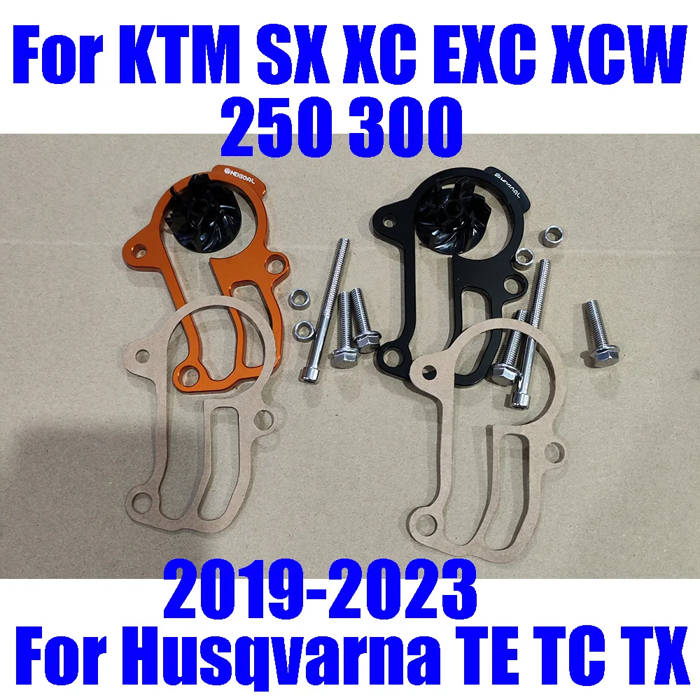 

For KTM EXC XCW XC SX 250 300 Husqvarna TE TC TX 250 300 2019 - 2023 Accessories Oversized Water Pump Cooler Impeller Spacer Kit