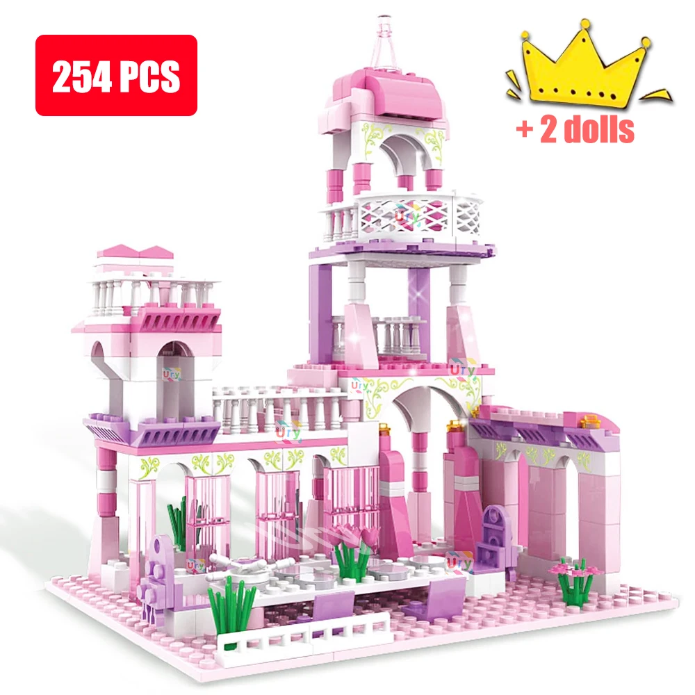 Friends Princess Pink Castle City House Villa Apartment Moc Building Blocks Sets Figures DIY Toys for Kid Girls Christmas Gift
Friends Princess Pink Castle City House Villa Apartment Moc Building Blocks Sets Figures DIY Toys for Kid Girls Christmas Gift
