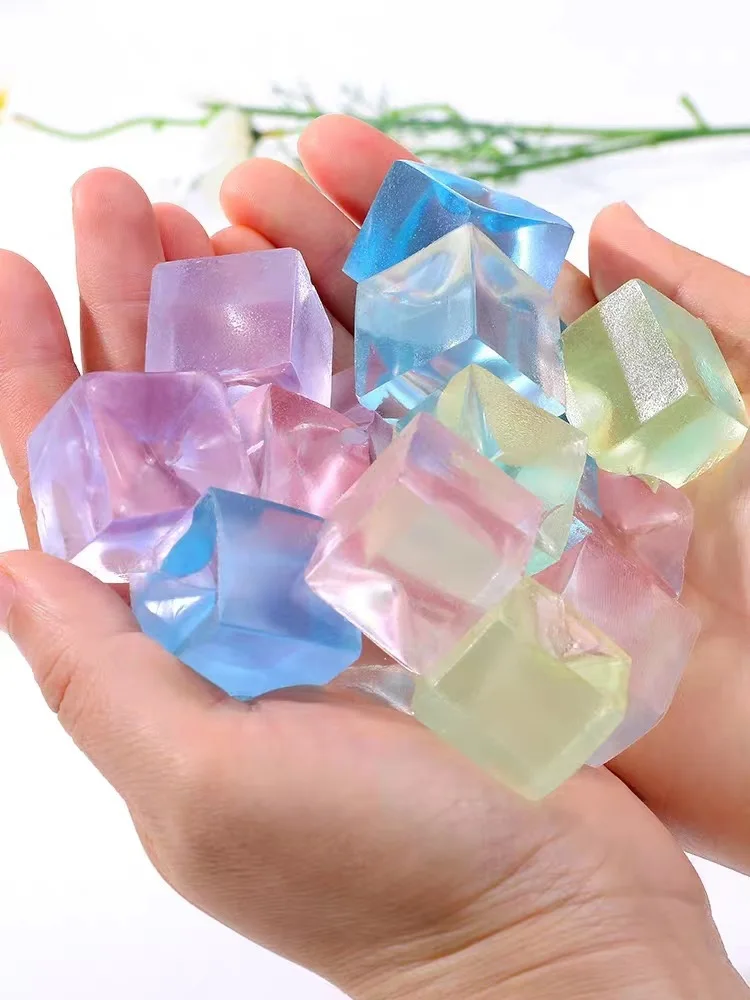 12 Pcs Mini Release Stress Transparent Small Ice Block Pinch Music Children Simulation Relaxing Mood Squeezing Toy Birthday Gif
12 Pcs Mini Release Stress Transparent Small Ice Block Pinch Music Children Simulation Relaxing Mood Squeezing Toy Birthday Gif