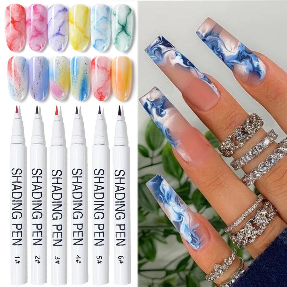 1Pcs Nail Art Pen Blooming UV Gel Nail Smudge Ink Drawing Pen 2ml Marbling Manicure Abstract Painting Brush Nails DIY Tool*GYU56
1Pcs Nail Art Pen Blooming UV Gel Nail Smudge Ink Drawing Pen 2ml Marbling Manicure Abstract Painting Brush Nails DIY Tool*GYU56