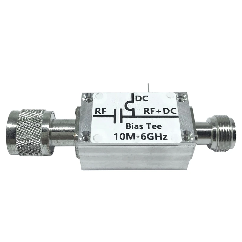 

Bias Tee,10Mhz-6Ghz Broadband Radio Frequency Microwave Coaxial Bias