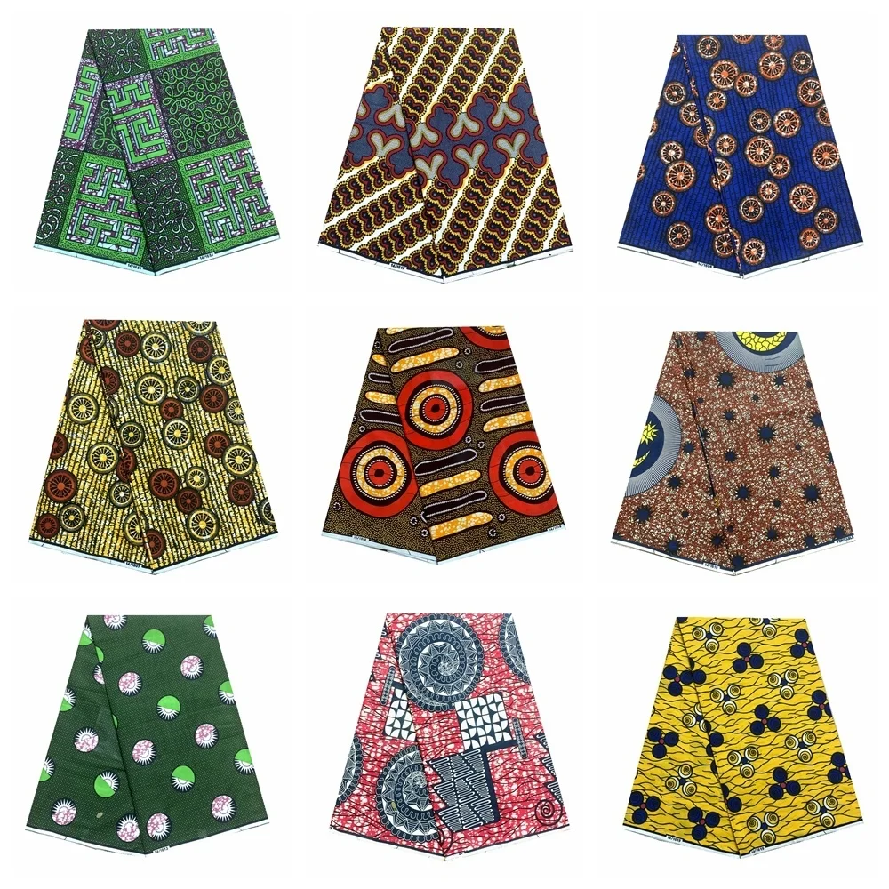 2024 Green Ankara African Wax Prints 100% cottonr Fabric Binta Real Wax High Quality 6 yard African Fabric for Party Dress
2024 Green Ankara African Wax Prints 100% cottonr Fabric Binta Real Wax High Quality 6 yard African Fabric for Party Dress