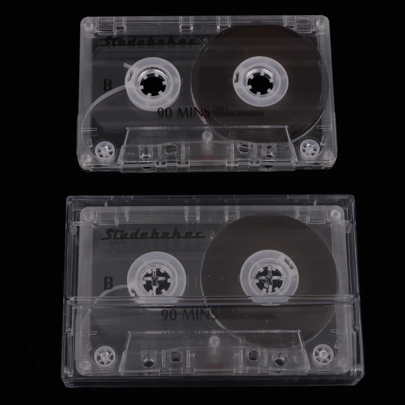 Blank Transparent Tape Homemade Metal Reel To Reel Music Audio Standard Recording 90 Min Blank Cassette Tape
Blank Transparent Tape Homemade Metal Reel To Reel Music Audio Standard Recording 90 Min Blank Cassette Tape