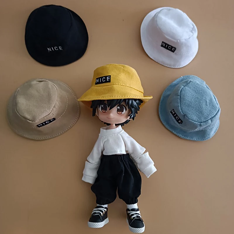 Innovative And Practical OB11 Doll Clothing Accessories 1/12 Point Fisherman Hat Doll Clothing GSC Hat Round DIY Decoration
Innovative And Practical OB11 Doll Clothing Accessories 1/12 Point Fisherman Hat Doll Clothing GSC Hat Round DIY Decoration