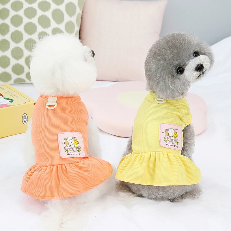 Summer Puppy Dress with Cute Logo, Dogs Skirt for Small Medium Dog, Cat Costume, Chihuahua, Teddy T-shirt, Dog Accessories
Summer Puppy Dress with Cute Logo, Dogs Skirt for Small Medium Dog, Cat Costume, Chihuahua, Teddy T-shirt, Dog Accessories