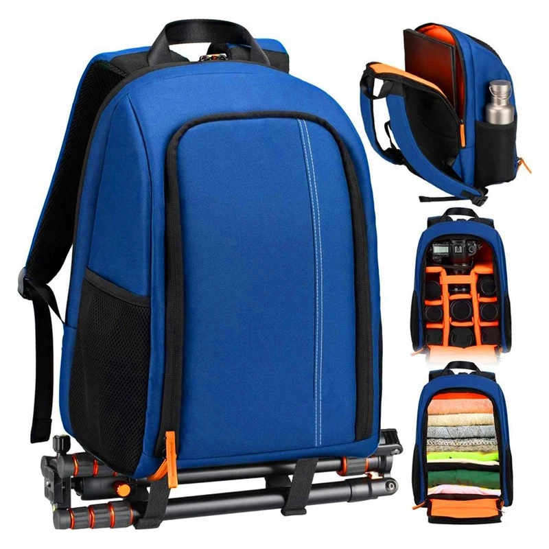 Male Large Capacity Camera Backpacks Outdoor Shooting Backpack Nylon Waterproof Shockproof DSLR Lens Photograph Mochila Hot
Male Large Capacity Camera Backpacks Outdoor Shooting Backpack Nylon Waterproof Shockproof DSLR Lens Photograph Mochila Hot