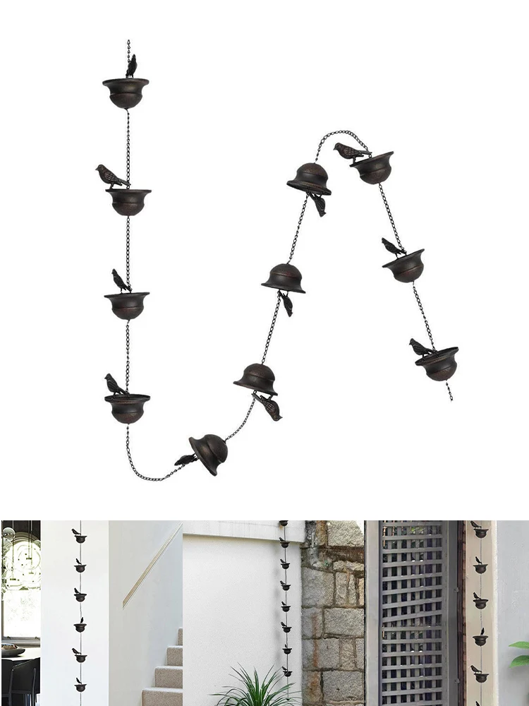 Iron Bird Wind Chime For Wall Window Door Wind Bell Hanging Ornaments Vintage Home Garden Campanula Decoration Crafts
Iron Bird Wind Chime For Wall Window Door Wind Bell Hanging Ornaments Vintage Home Garden Campanula Decoration Crafts