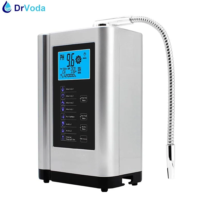 M729 Alkaline Water Ionizer Machine, Hydrogen Generator Home Water Filter System Purifier for PH3.5-10.5 Acid Alkaline Water
M729 Alkaline Water Ionizer Machine, Hydrogen Generator Home Water Filter System Purifier for PH3.5-10.5 Acid Alkaline Water