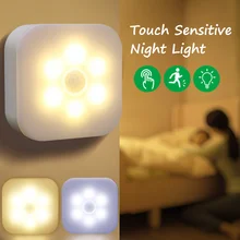 Motion Sensor Light Human Body Induction Lamp Battery Powered LED Night Light Corridor Stairs Cabinet Closet Wall for Room Decor
Motion Sensor Light Human Body Induction Lamp Battery Powered LED Night Light Corridor Stairs Cabinet Closet Wall for Room Decor