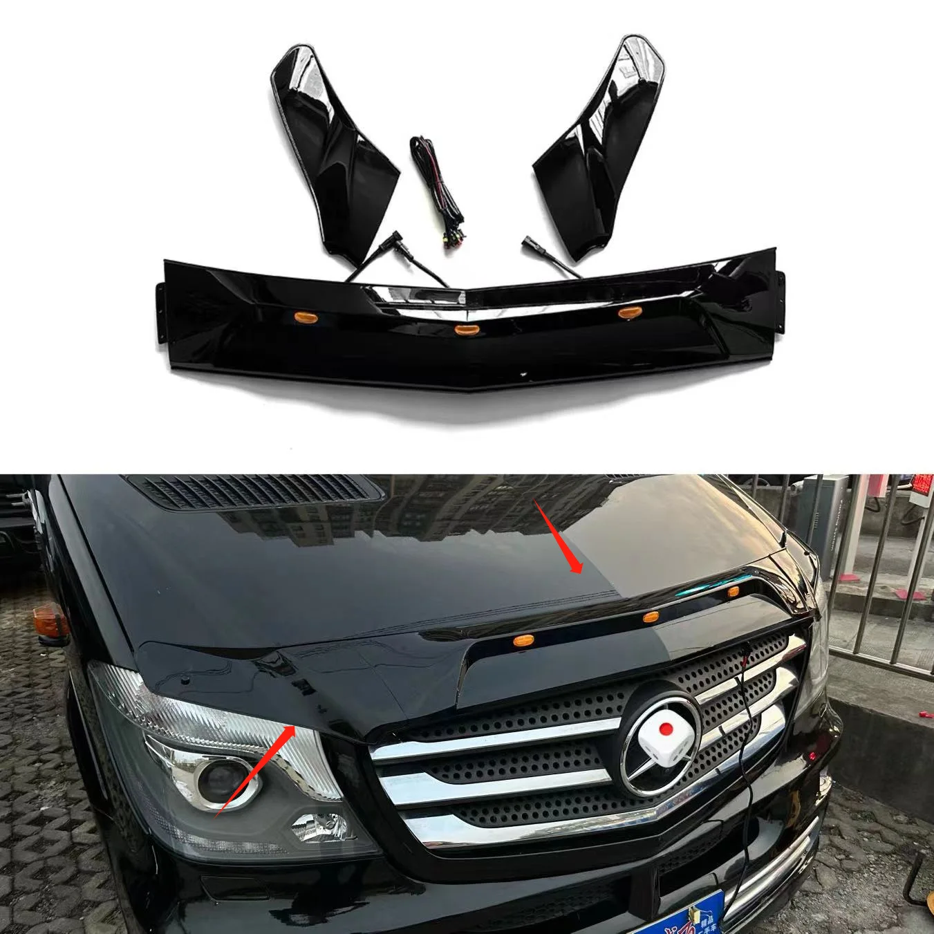 Для Mercedes Benz Sprinter W906 2014-2017 года с 3-ступенчатой подсветкой, гравий, стоп-блеск, черный
Для Mercedes Benz Sprinter W906 2014-2017 года с 3-ступенчатой подсветкой, гравий, стоп-блеск, черный