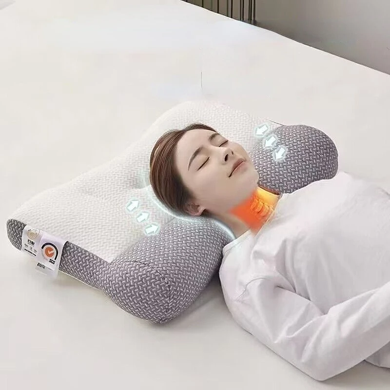 

Orthopedic reverse arch correction and repair Fugui bag traction pillow to protect cervical vertebra and help sleep pillow core