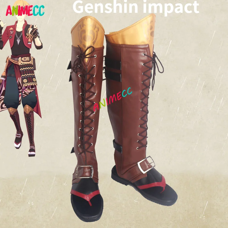 Anime Game Genshin Impact Thoma Goro cosplay shoes Fashion Custom Cosplay boots 35-45 Size Unisex Cosplay Boots Shoes
Anime Game Genshin Impact Thoma Goro cosplay shoes Fashion Custom Cosplay boots 35-45 Size Unisex Cosplay Boots Shoes